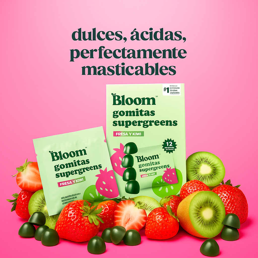 Gomitas Bloom Super Greens